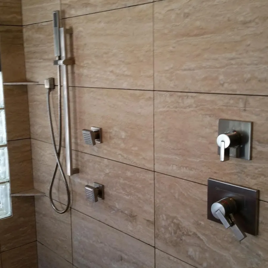Shower fixture installation for Gas Line Repair in Coal City
